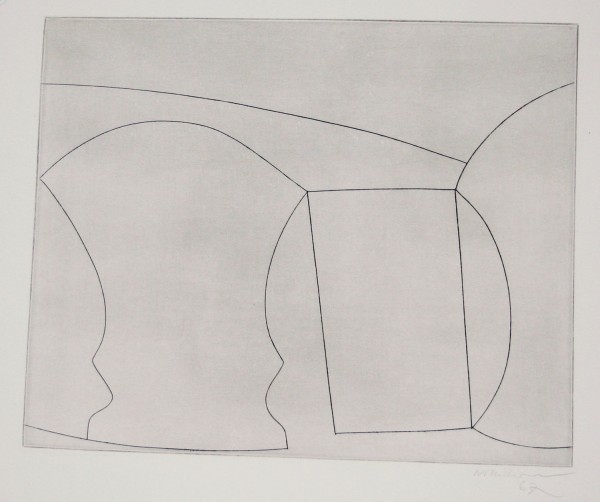 Ben Nicholson : Two Goblets and a Mug